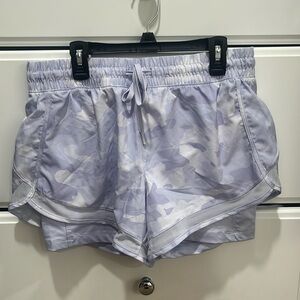 90 DEGREE BY REFLEX LUX 2-IN-1 RUNNING SHORTS WITH DRAWSTRING